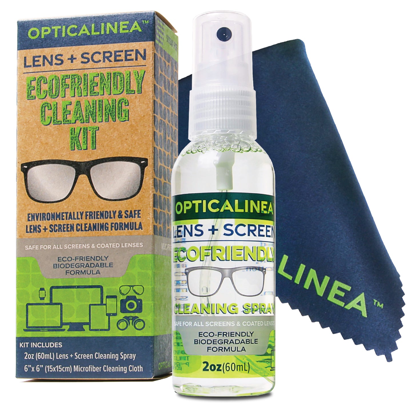 ECOFRIENDLY LENS + SCREEN CLEANING SPRAY