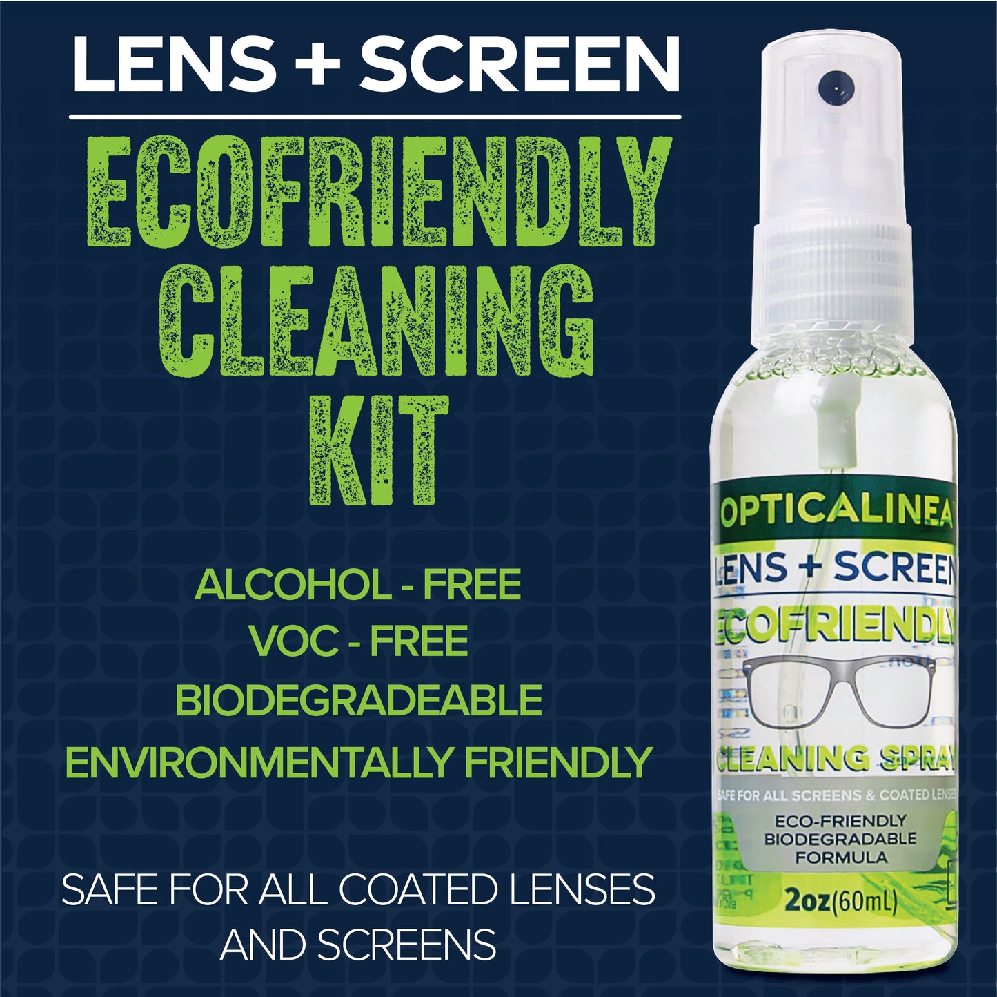 ECOFRIENDLY LENS + SCREEN CLEANING SPRAY
