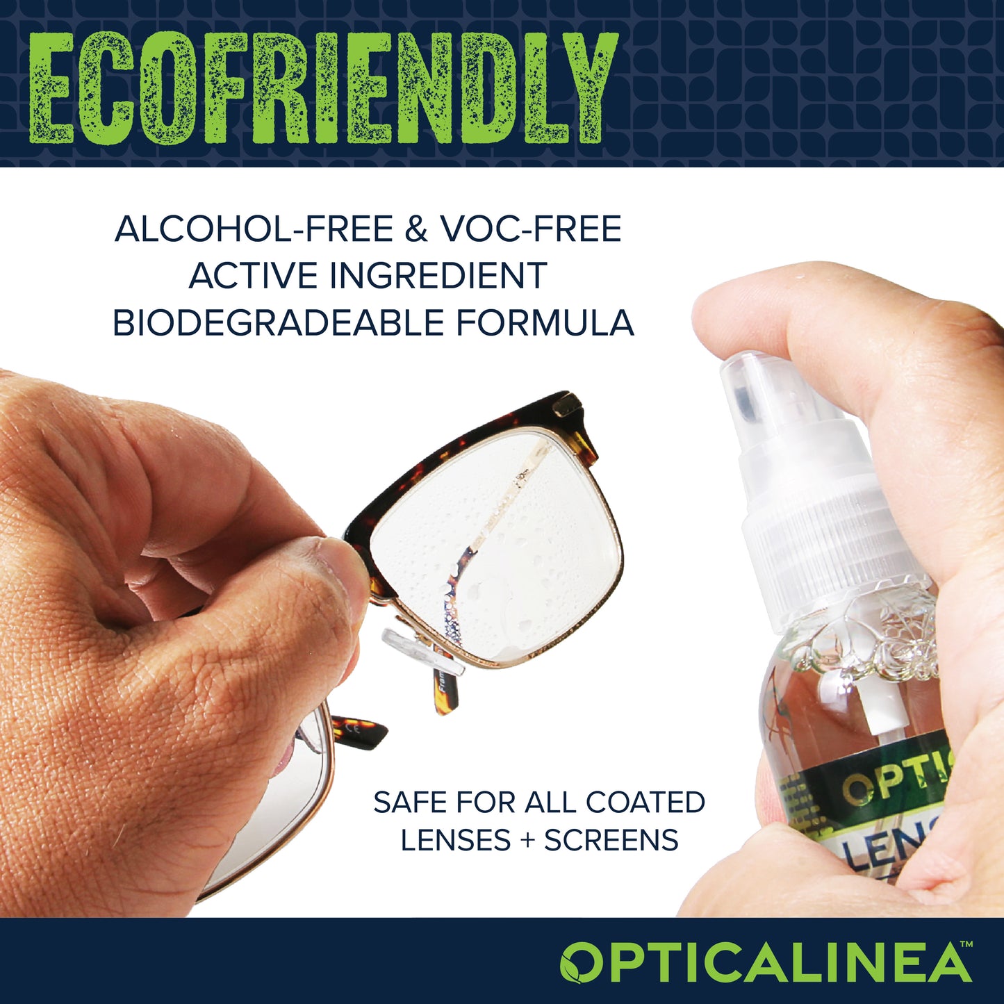 ECOFRIENDLY LENS + SCREEN CLEANING SPRAY